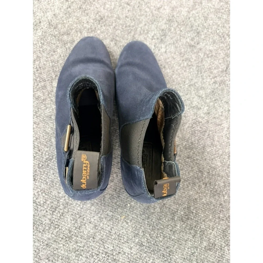 Dubarry Monaghan Womens Suede Ankle Boot Navy Blue Gore Tex Size 40 (US 9.5)